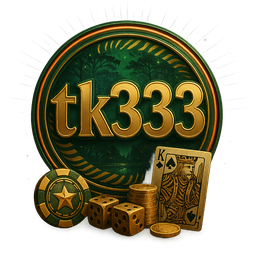 tk333 বাংলাদেশের গেমিং ব্র্যান্ড লোগো